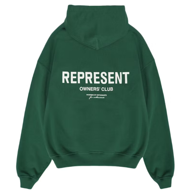 Green Represent Hoodie | Upto 25% Discount